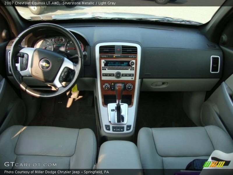 Silverstone Metallic / Light Gray 2007 Chevrolet Equinox LT AWD