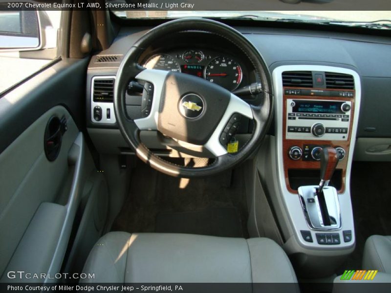 Silverstone Metallic / Light Gray 2007 Chevrolet Equinox LT AWD