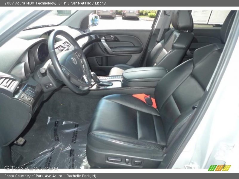Billet Silver Metallic / Ebony 2007 Acura MDX Technology