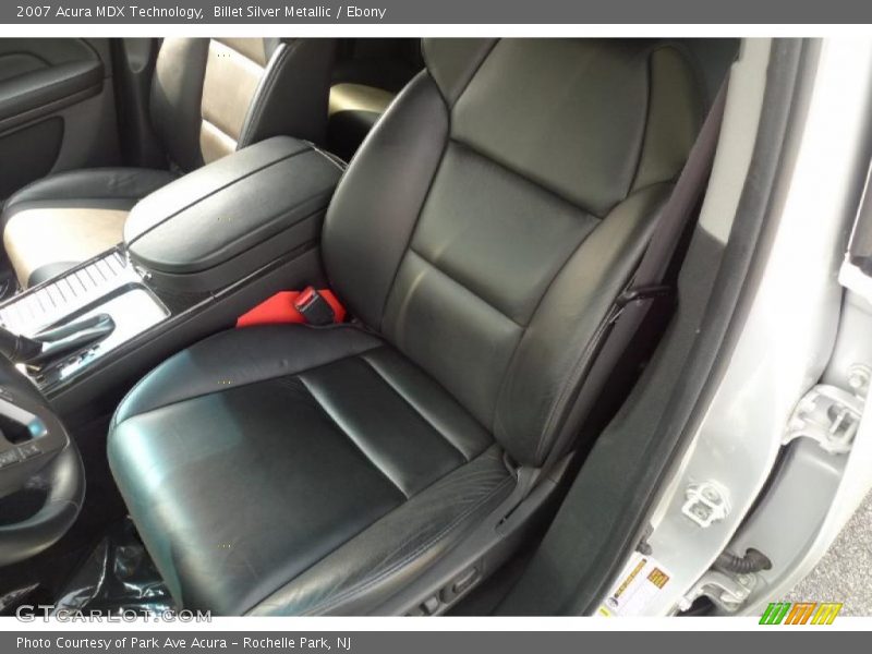 Billet Silver Metallic / Ebony 2007 Acura MDX Technology