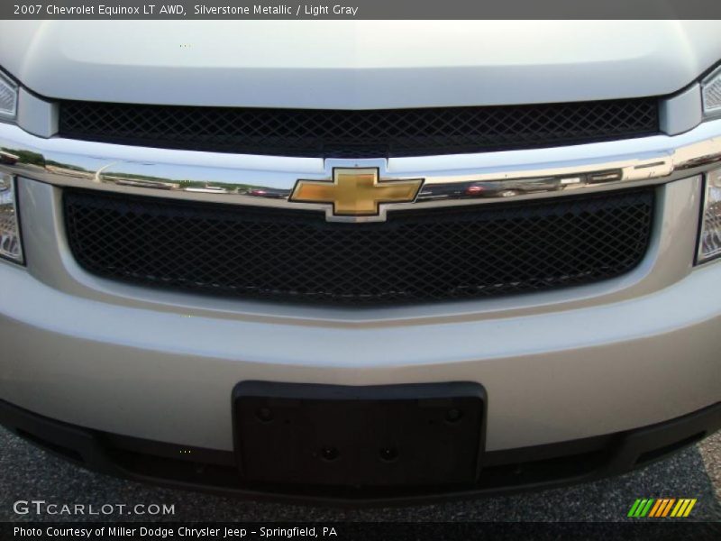 Silverstone Metallic / Light Gray 2007 Chevrolet Equinox LT AWD
