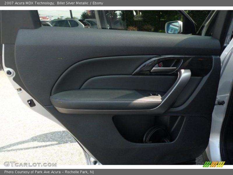 Billet Silver Metallic / Ebony 2007 Acura MDX Technology