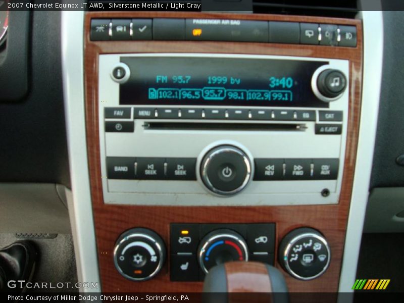 Silverstone Metallic / Light Gray 2007 Chevrolet Equinox LT AWD