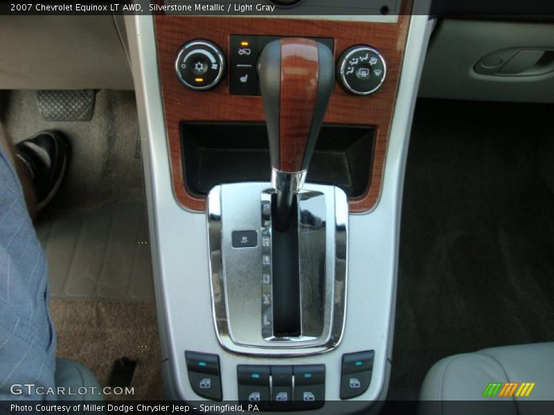 Silverstone Metallic / Light Gray 2007 Chevrolet Equinox LT AWD