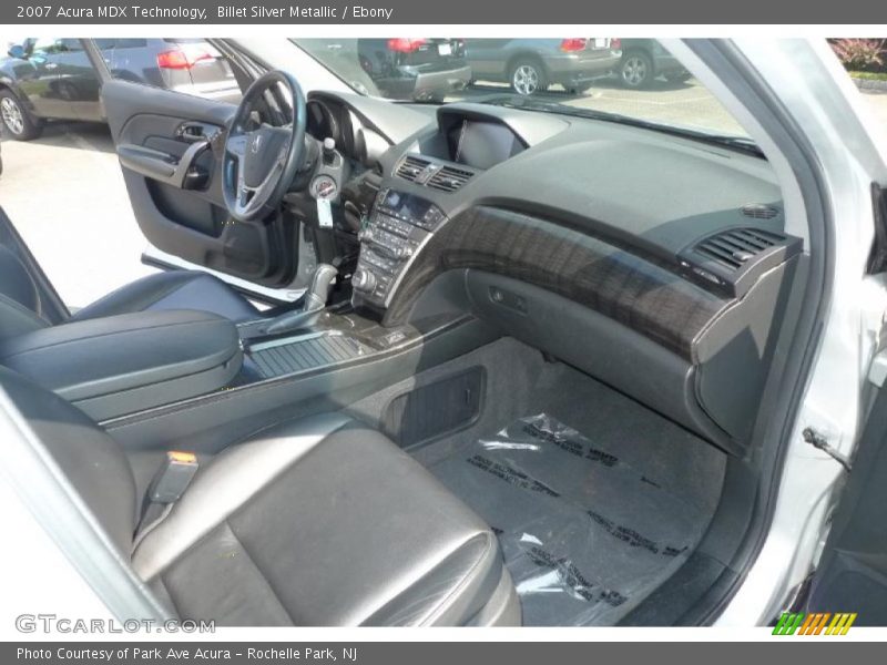 Billet Silver Metallic / Ebony 2007 Acura MDX Technology