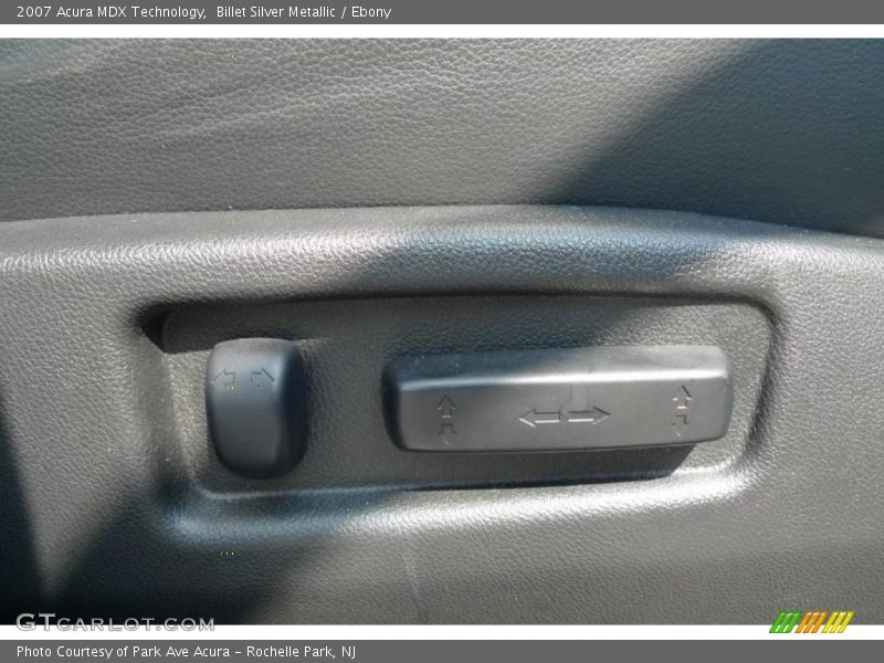 Billet Silver Metallic / Ebony 2007 Acura MDX Technology