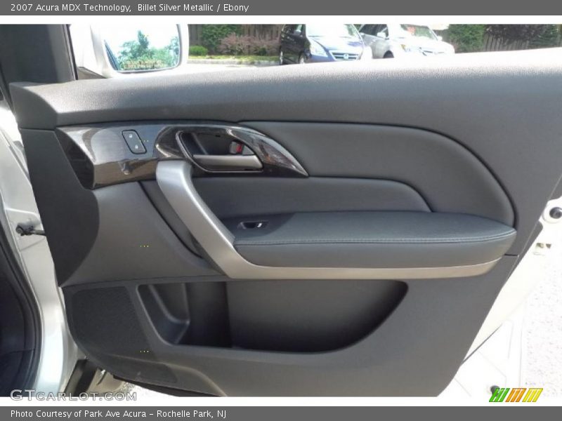 Billet Silver Metallic / Ebony 2007 Acura MDX Technology