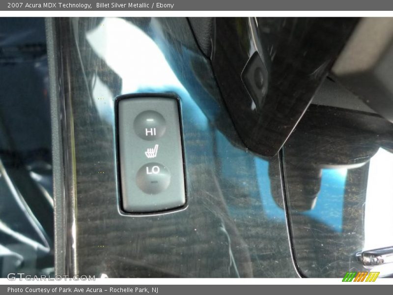 Billet Silver Metallic / Ebony 2007 Acura MDX Technology
