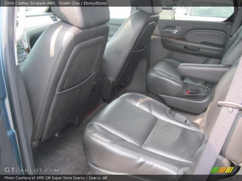 Stealth Gray / Ebony/Ebony 2009 Cadillac Escalade AWD