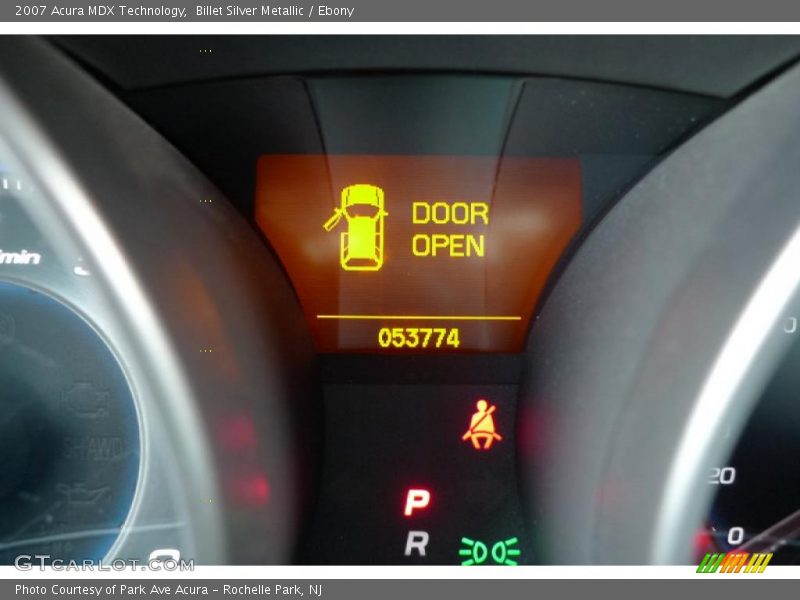 Billet Silver Metallic / Ebony 2007 Acura MDX Technology