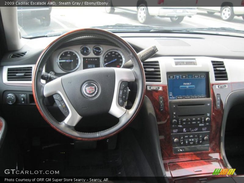 Stealth Gray / Ebony/Ebony 2009 Cadillac Escalade AWD
