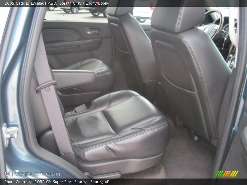 Stealth Gray / Ebony/Ebony 2009 Cadillac Escalade AWD