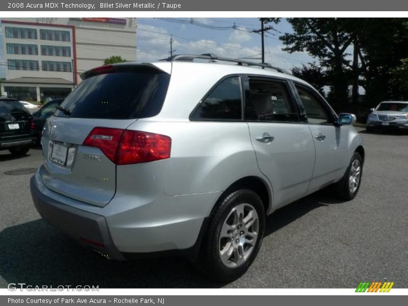 Billet Silver Metallic / Taupe 2008 Acura MDX Technology