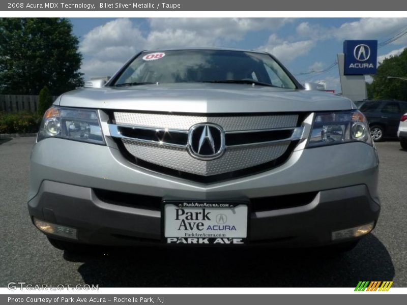 Billet Silver Metallic / Taupe 2008 Acura MDX Technology