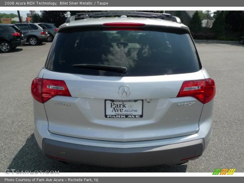 Billet Silver Metallic / Taupe 2008 Acura MDX Technology