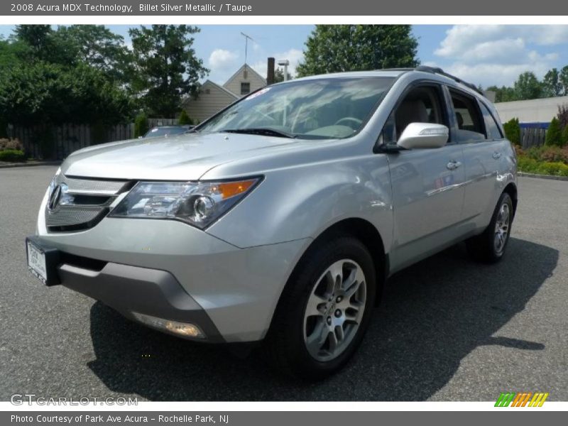 Billet Silver Metallic / Taupe 2008 Acura MDX Technology