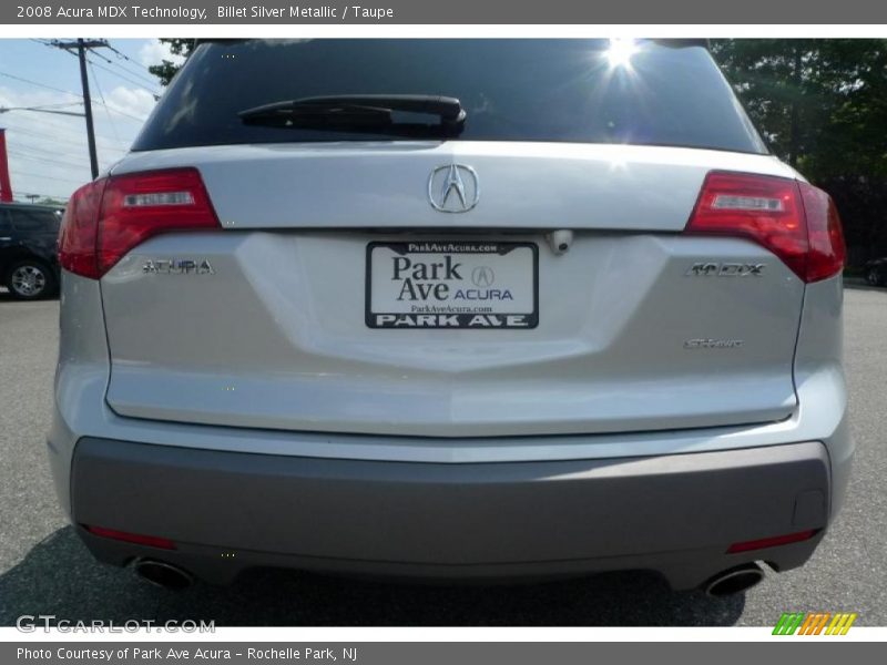 Billet Silver Metallic / Taupe 2008 Acura MDX Technology