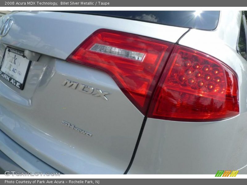 Billet Silver Metallic / Taupe 2008 Acura MDX Technology
