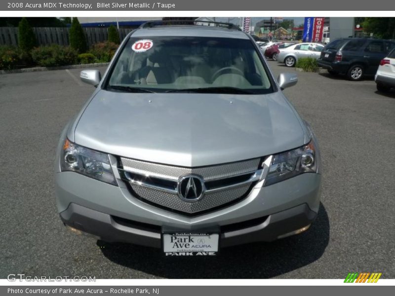 Billet Silver Metallic / Taupe 2008 Acura MDX Technology