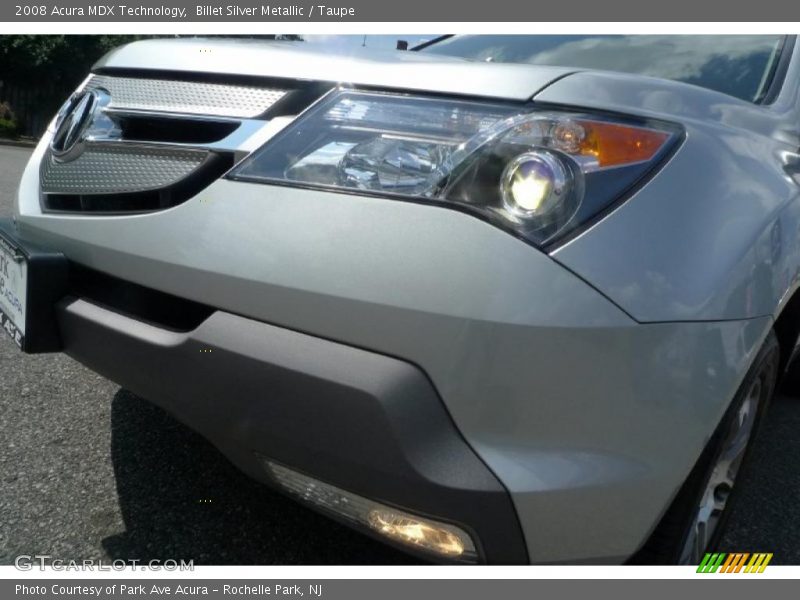 Billet Silver Metallic / Taupe 2008 Acura MDX Technology