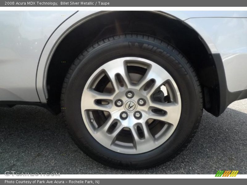 Billet Silver Metallic / Taupe 2008 Acura MDX Technology