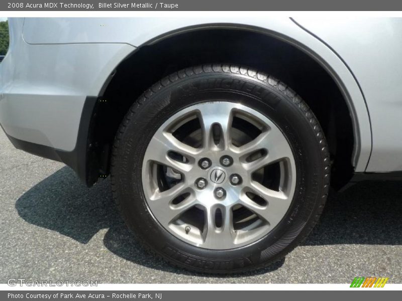Billet Silver Metallic / Taupe 2008 Acura MDX Technology