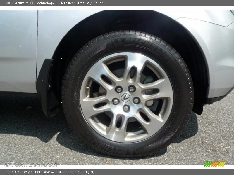 Billet Silver Metallic / Taupe 2008 Acura MDX Technology