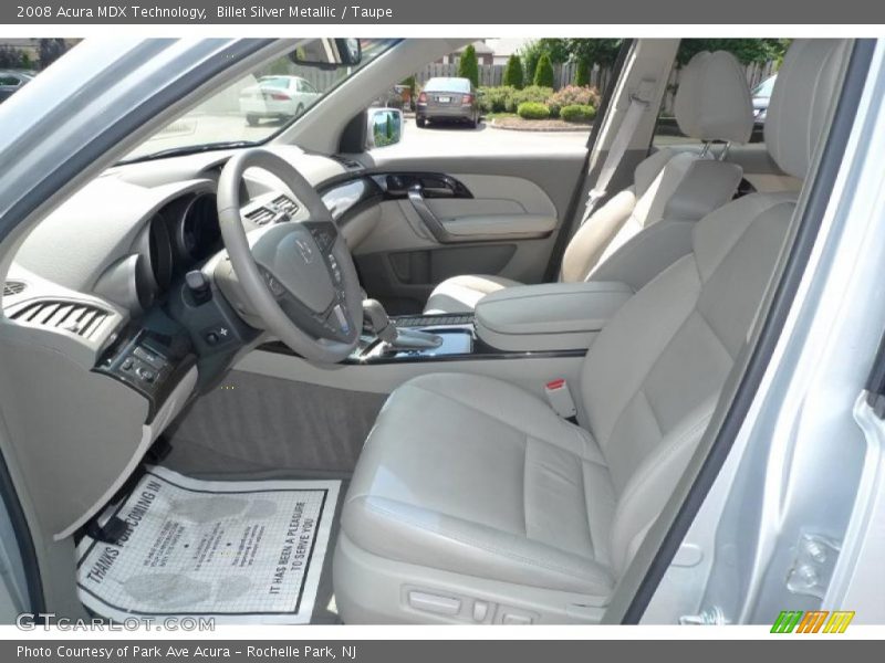 Billet Silver Metallic / Taupe 2008 Acura MDX Technology