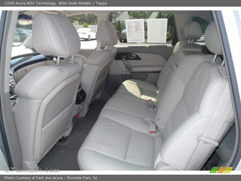 Billet Silver Metallic / Taupe 2008 Acura MDX Technology