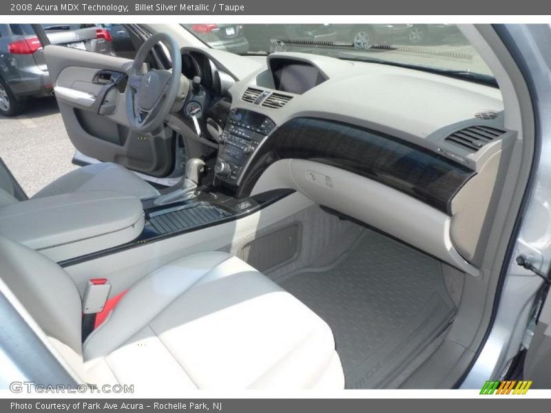 Billet Silver Metallic / Taupe 2008 Acura MDX Technology