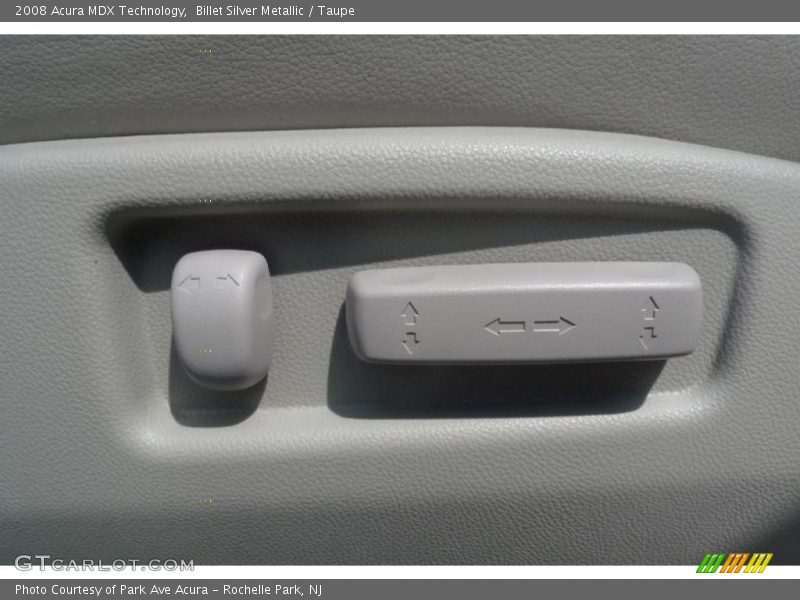 Billet Silver Metallic / Taupe 2008 Acura MDX Technology