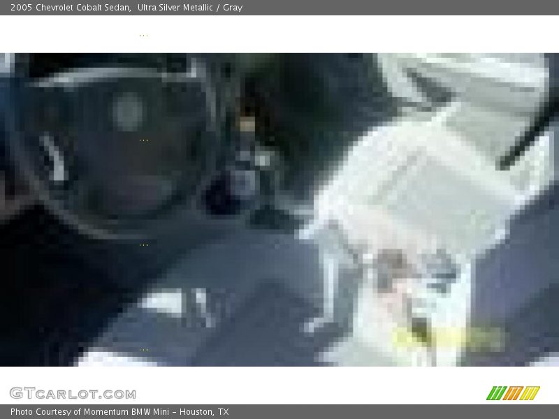Ultra Silver Metallic / Gray 2005 Chevrolet Cobalt Sedan