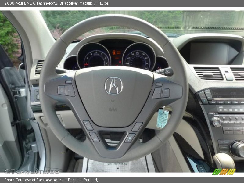 Billet Silver Metallic / Taupe 2008 Acura MDX Technology