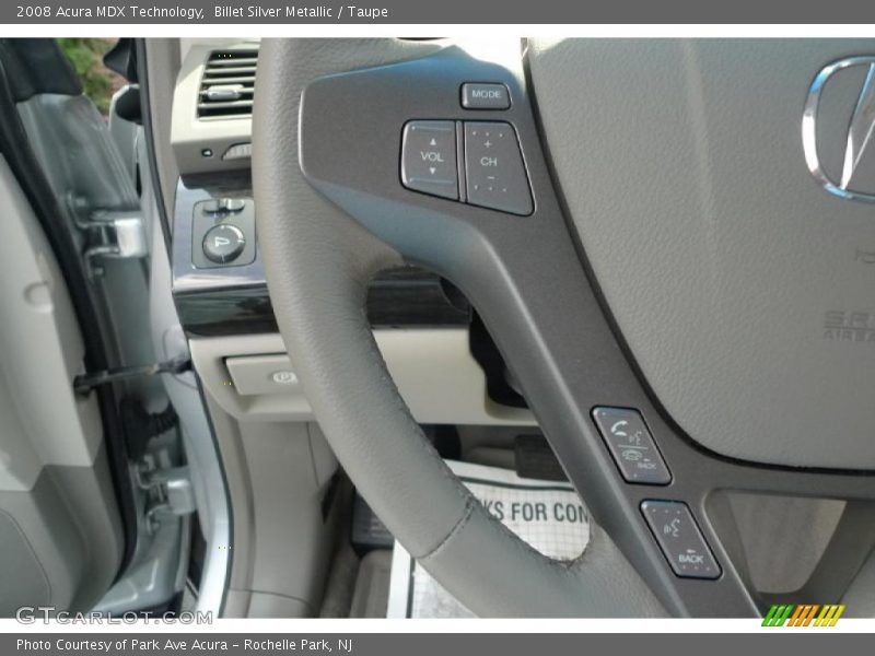 Billet Silver Metallic / Taupe 2008 Acura MDX Technology