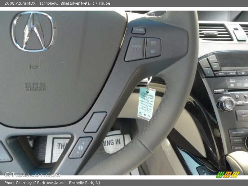 Billet Silver Metallic / Taupe 2008 Acura MDX Technology