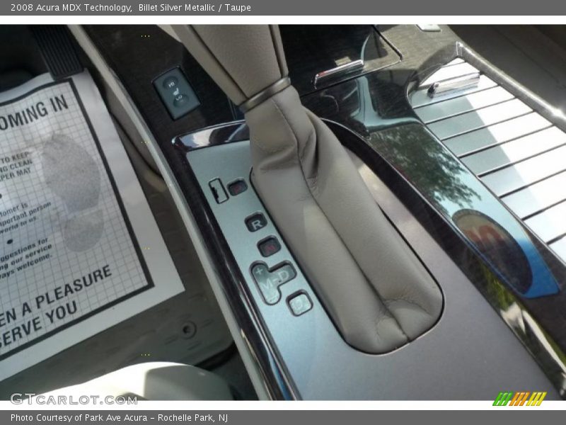 Billet Silver Metallic / Taupe 2008 Acura MDX Technology