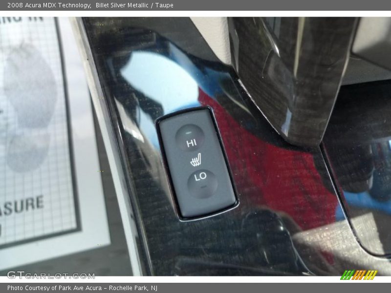 Billet Silver Metallic / Taupe 2008 Acura MDX Technology
