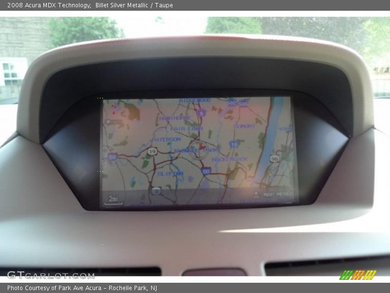 Billet Silver Metallic / Taupe 2008 Acura MDX Technology