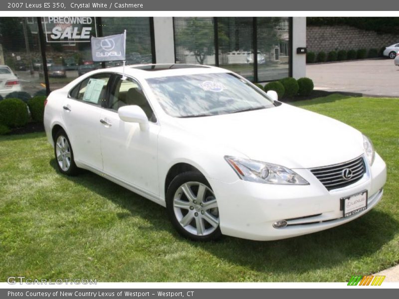 Crystal White / Cashmere 2007 Lexus ES 350