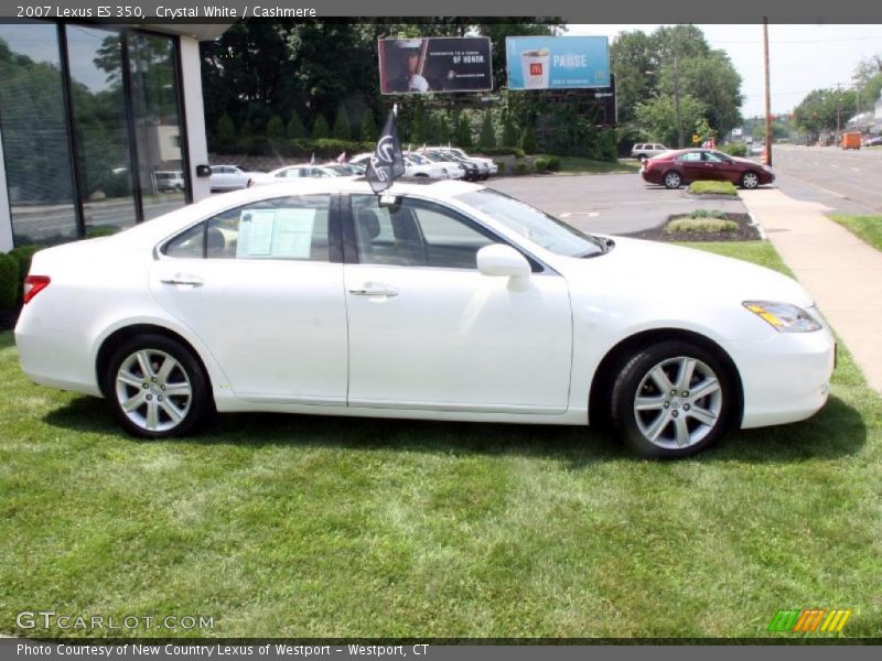Crystal White / Cashmere 2007 Lexus ES 350