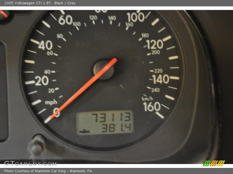 Black / Grey 2005 Volkswagen GTI 1.8T
