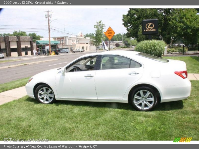 Crystal White / Cashmere 2007 Lexus ES 350