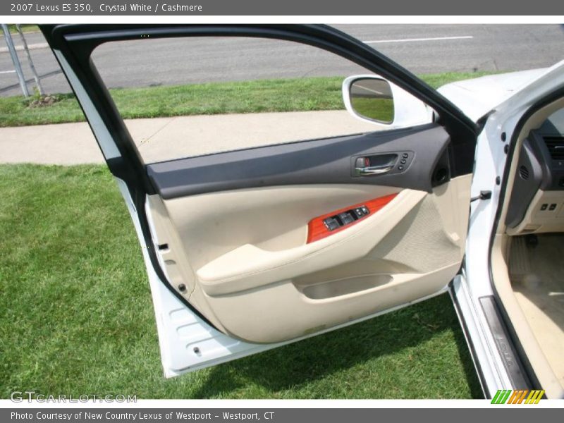 Crystal White / Cashmere 2007 Lexus ES 350