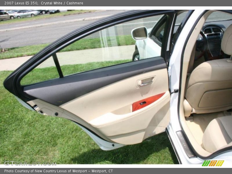 Crystal White / Cashmere 2007 Lexus ES 350