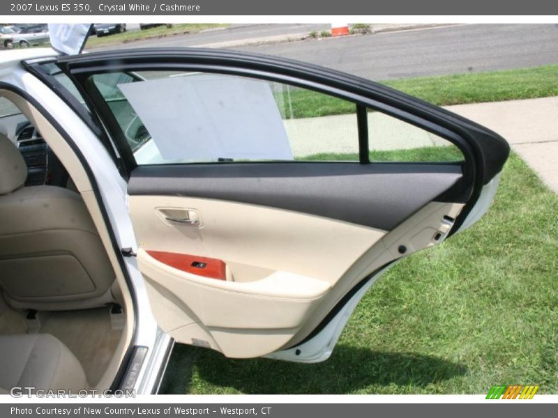 Crystal White / Cashmere 2007 Lexus ES 350