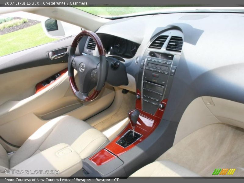 Crystal White / Cashmere 2007 Lexus ES 350