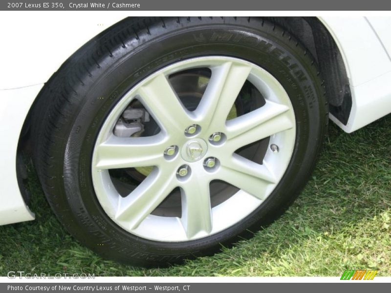 Crystal White / Cashmere 2007 Lexus ES 350