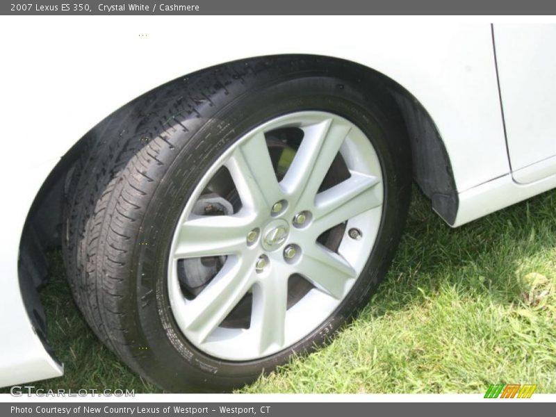 Crystal White / Cashmere 2007 Lexus ES 350