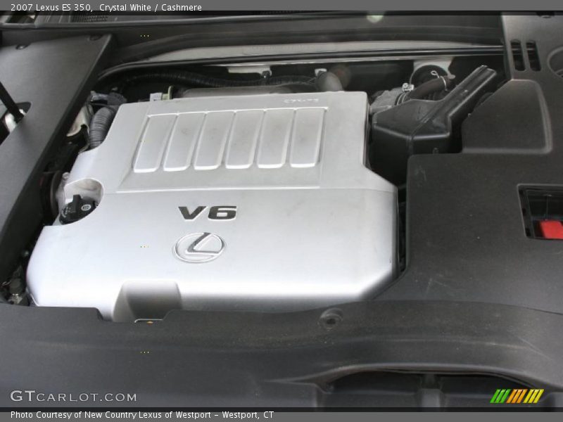 Crystal White / Cashmere 2007 Lexus ES 350