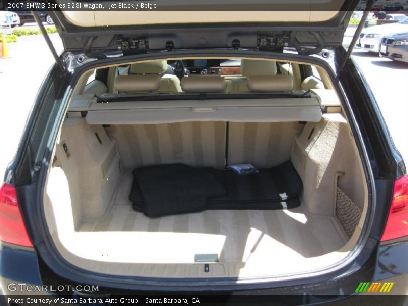 Jet Black / Beige 2007 BMW 3 Series 328i Wagon